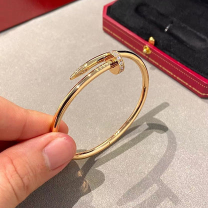[⭐Hyrra Jewelry]JUSTE BRACELET 2.5MM DIAMONDS