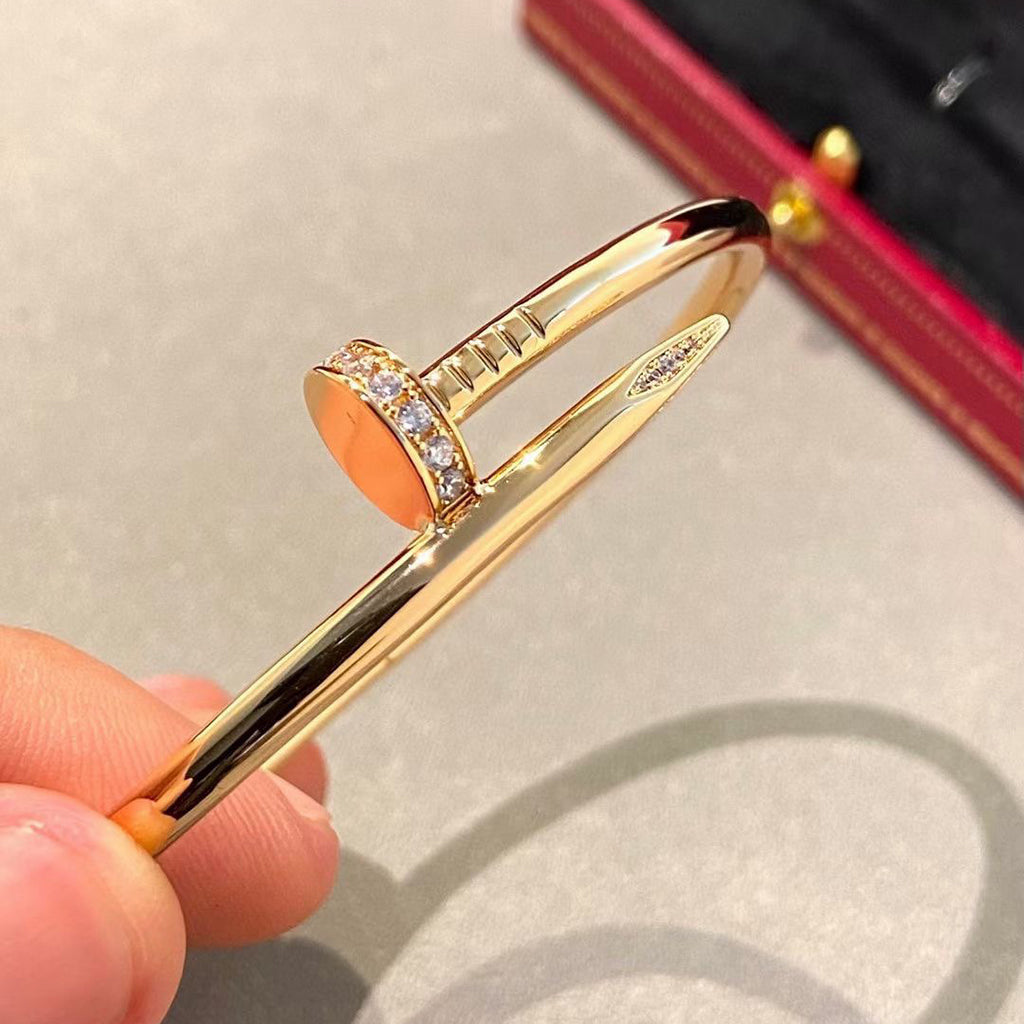 [⭐Hyrra Jewelry]JUSTE BRACELET 2.5MM DIAMONDS