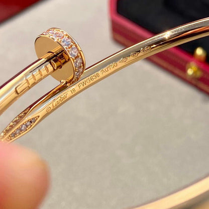 [⭐Hyrra Jewelry]JUSTE BRACELET 2.5MM DIAMONDS