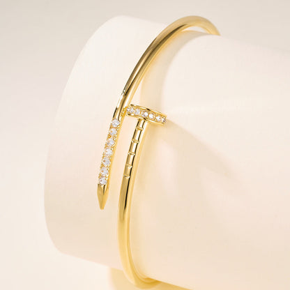 [⭐Hyrra Jewelry]JUSTE BRACELET 2.5MM DIAMONDS
