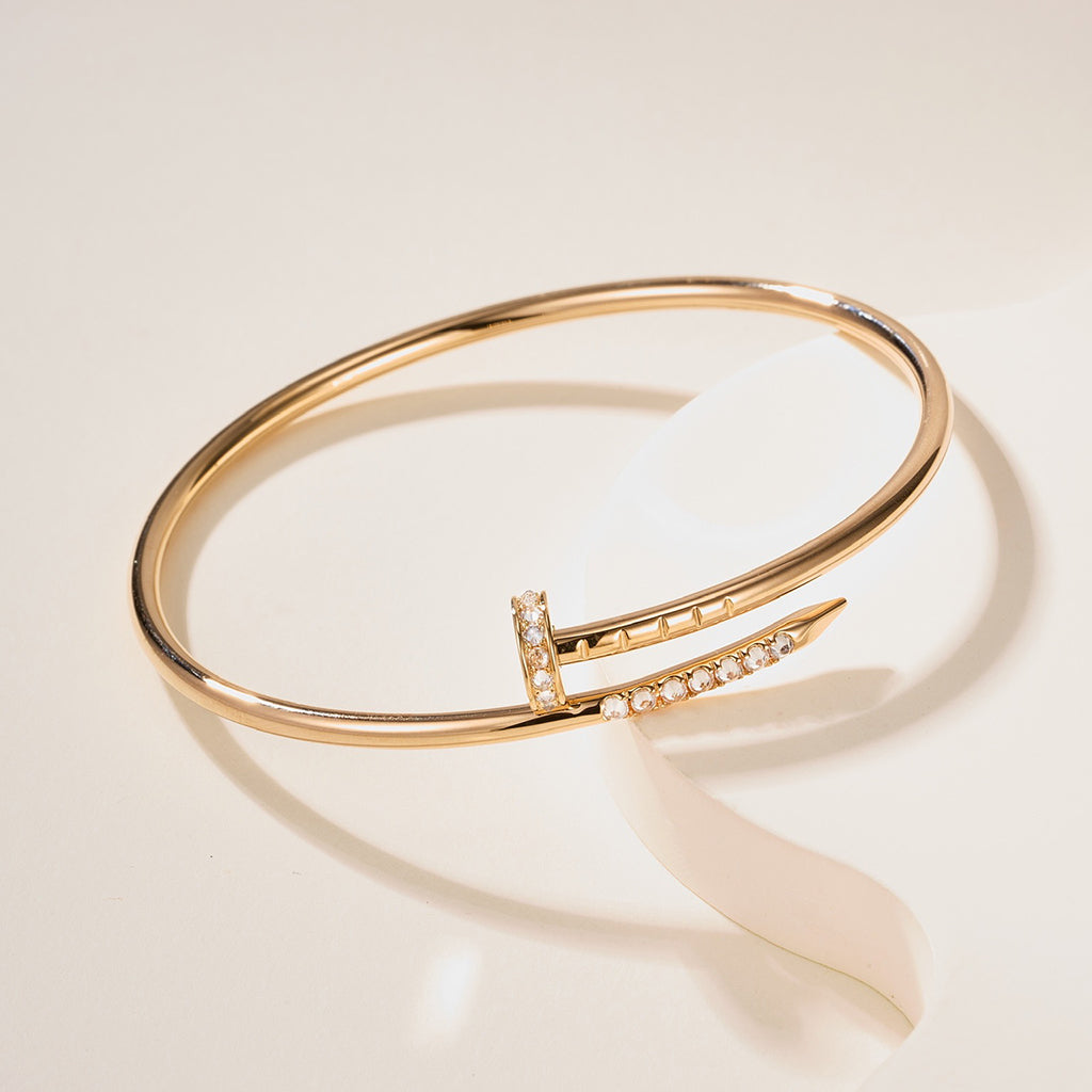 [⭐Hyrra Jewelry]JUSTE BRACELET 2.5MM DIAMONDS