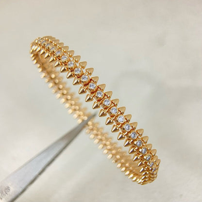 [⭐Hyrra Jewelry]CLASH  BRACELET 8MM DIAMONDS