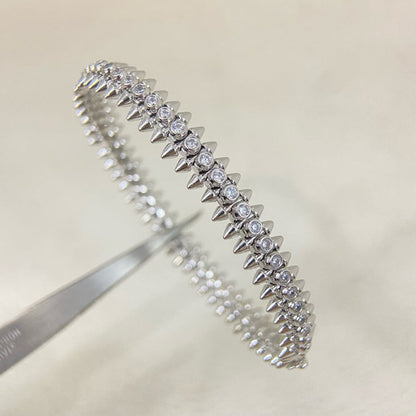 [⭐Hyrra Jewelry]CLASH  BRACELET 8MM DIAMONDS