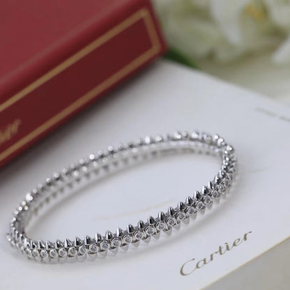 [⭐Hyrra Jewelry]CLASH  BRACELET 8MM DIAMONDS