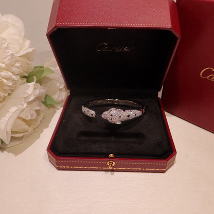 [⭐Hyrra Jewelry]PANTHERE BIG BRACELET DIAMONDS