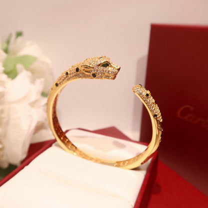 [⭐Hyrra Jewelry]PANTHERE BIG BRACELET DIAMONDS