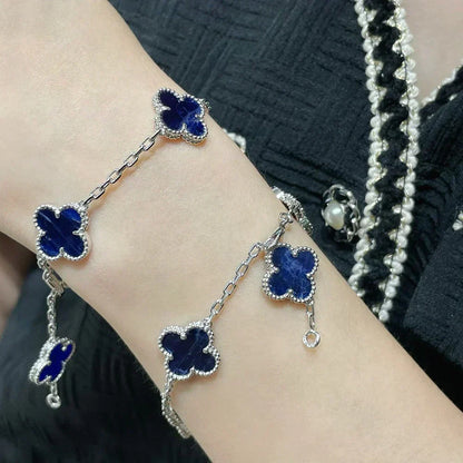 [⭐Hyrra Jewelry]CLOVER 5 MOTIF PIETERSITE BRACELET COLLECTION