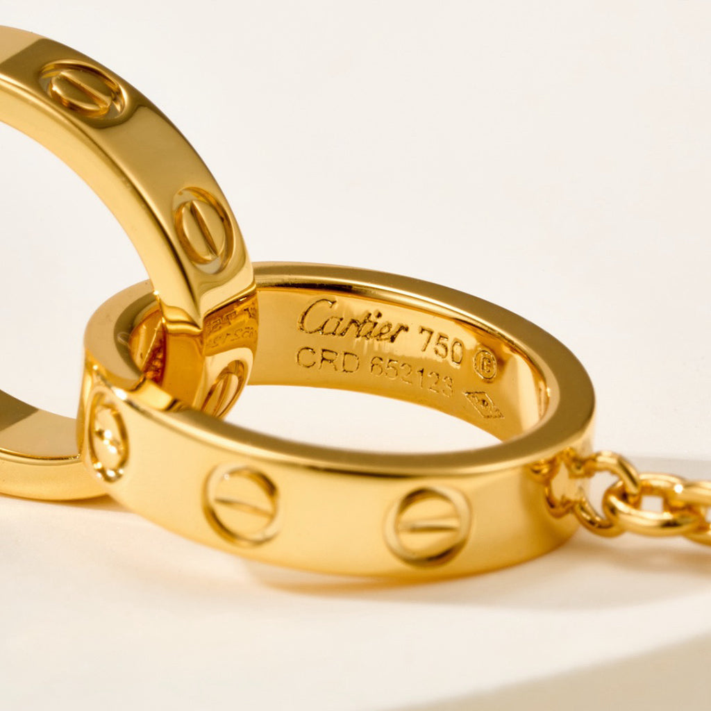 [⭐Hyrra Jewelry]LOVE BRACELET DOUBLE RING
