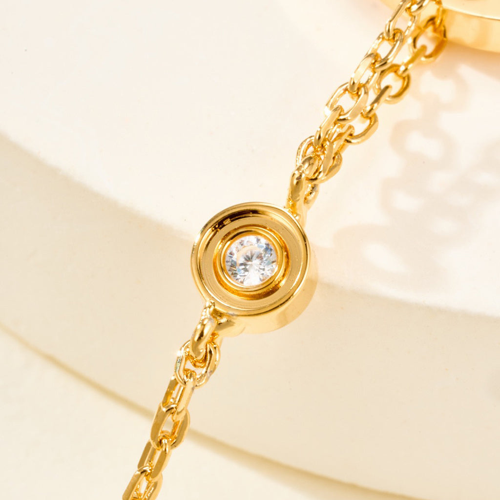 [⭐Hyrra Jewelry]LOVE BRACELET 2 DIAMOND