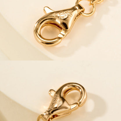 [⭐Hyrra Jewelry]LOVE DOUBLE RING FULL DIAMOND BRACELET