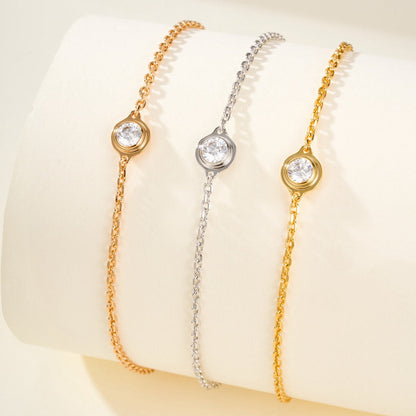 [⭐Hyrra Jewelry]DAMOUR BRACELET 1 DIAMOND