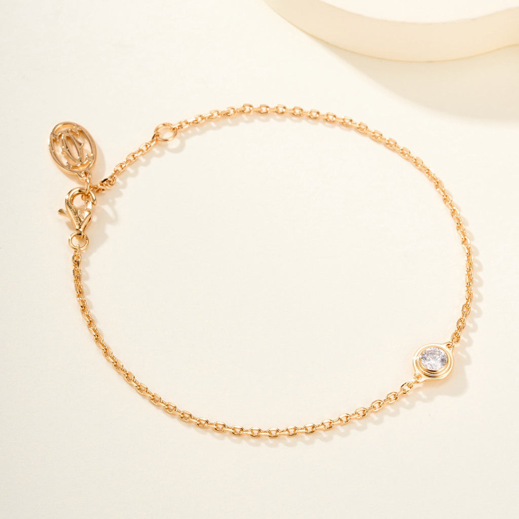 [⭐Hyrra Jewelry]DAMOUR BRACELET 1 DIAMOND