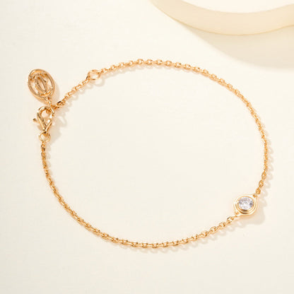 [⭐Hyrra Jewelry]DAMOUR BRACELET 1 DIAMOND