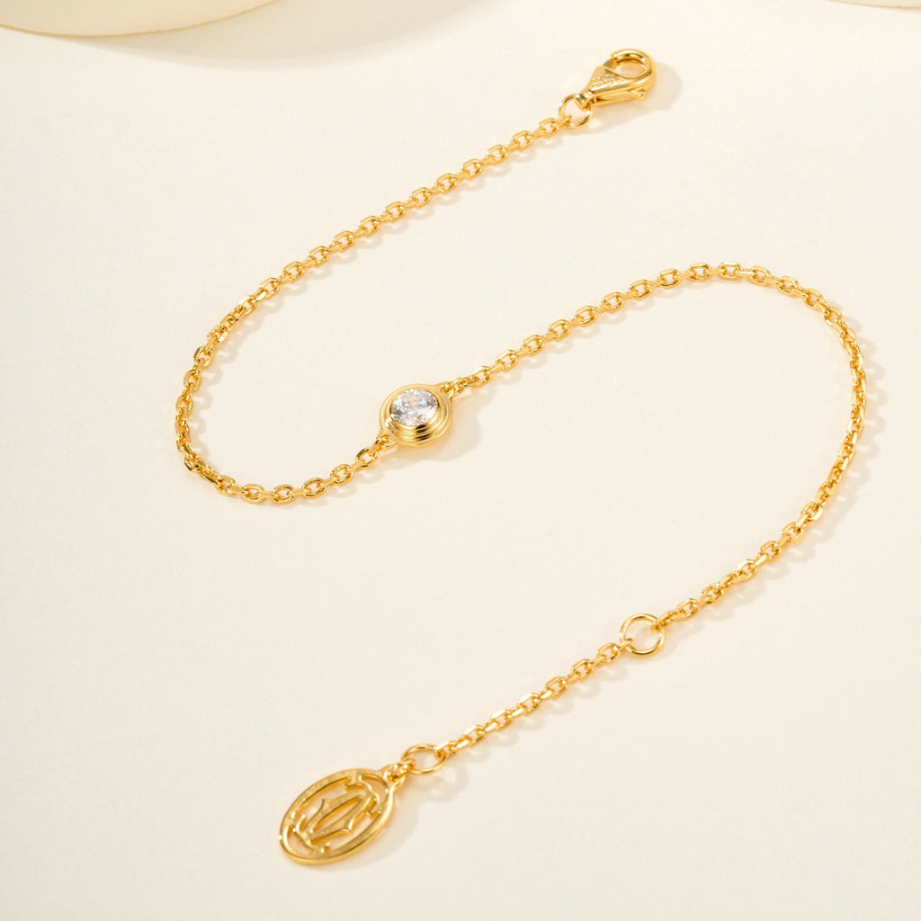 [⭐Hyrra Jewelry]DAMOUR BRACELET 1 DIAMOND