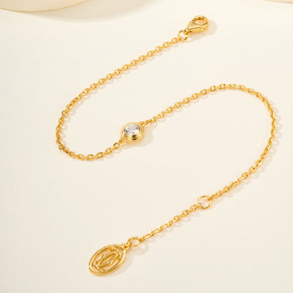 [⭐Hyrra Jewelry]DAMOUR BRACELET 1 DIAMOND