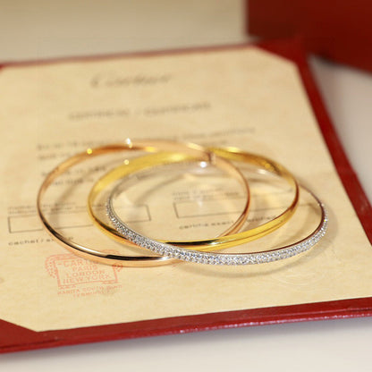 [⭐Hyrra Jewelry]TRINITY 2.8MM SMALL BRACELET