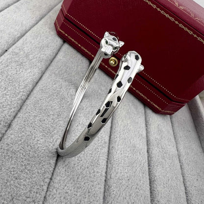 [⭐Hyrra Jewelry]PANTHERE DOUBLE HEADED OPEN BRACELET
