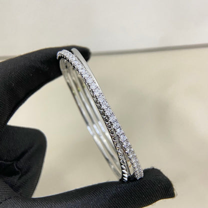 [⭐Hyrra Jewelry]ETINCELLE HALF-PAVED DIAMOND BRACELET