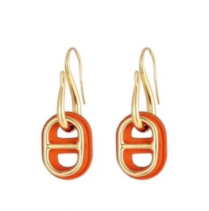 [⭐Hyrra Jewelry]HM O'MAILLON GOLD EARRINGS
