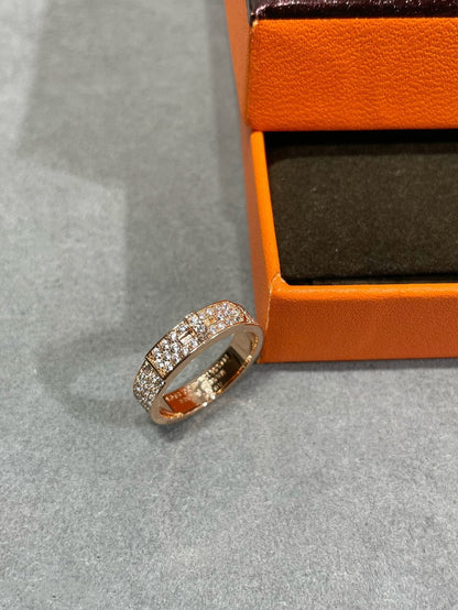 [⭐Hyrra Jewelry]KELLY PINK GOLD DIAMOND RING