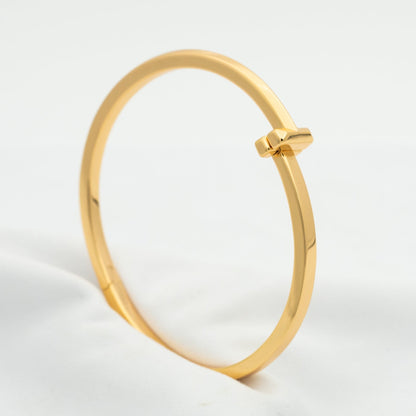 [Hyrra Jewelry]NARROW HINGED BANGLE