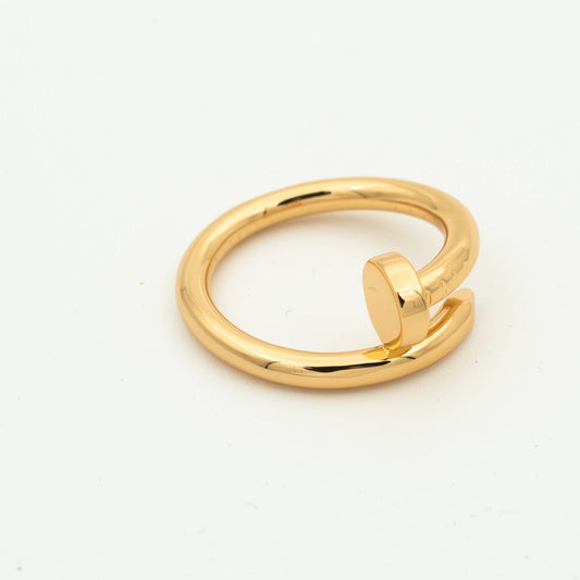 [⭐Hyrra Jewelry]JUSTE RING 2.65MM PINK GOLD