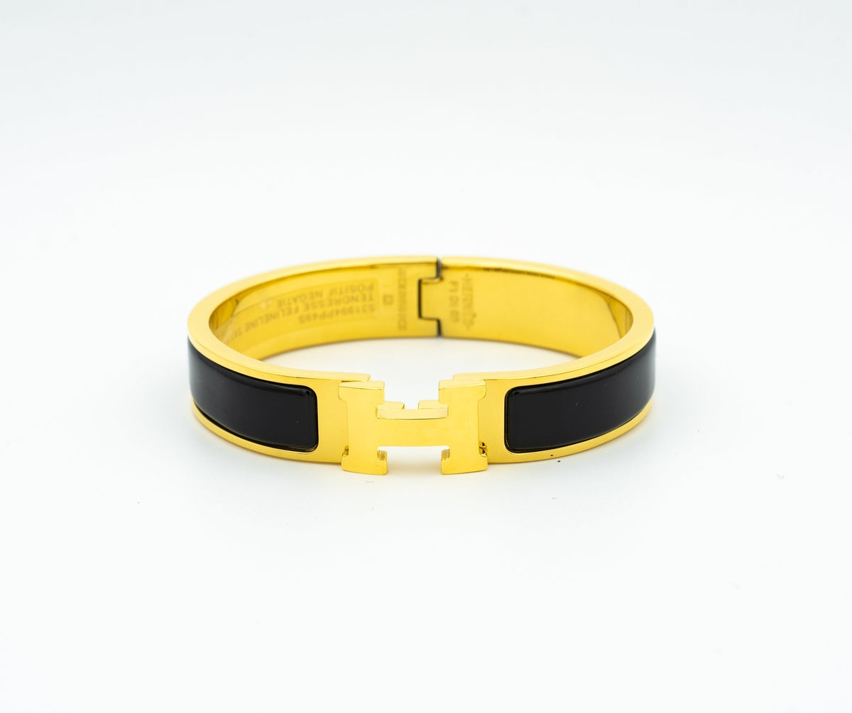 [⭐Hyrra Jewelry]H BLACK BRACELET
