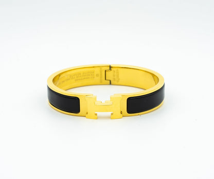[⭐Hyrra Jewelry]H BLACK BRACELET