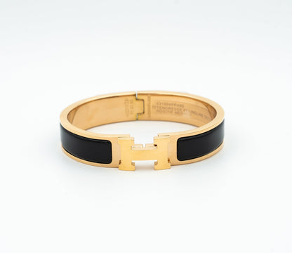 [⭐Hyrra Jewelry]H BLACK BRACELET