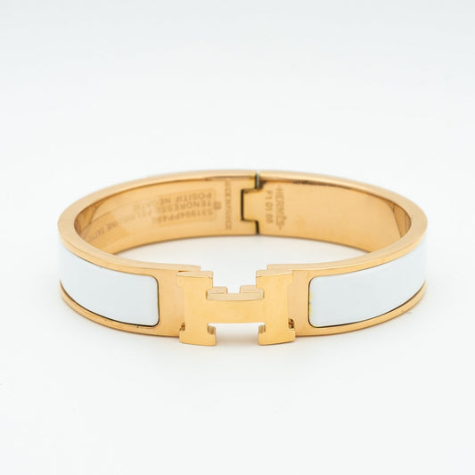 [⭐Hyrra Jewelry]H WHITE BRACELET