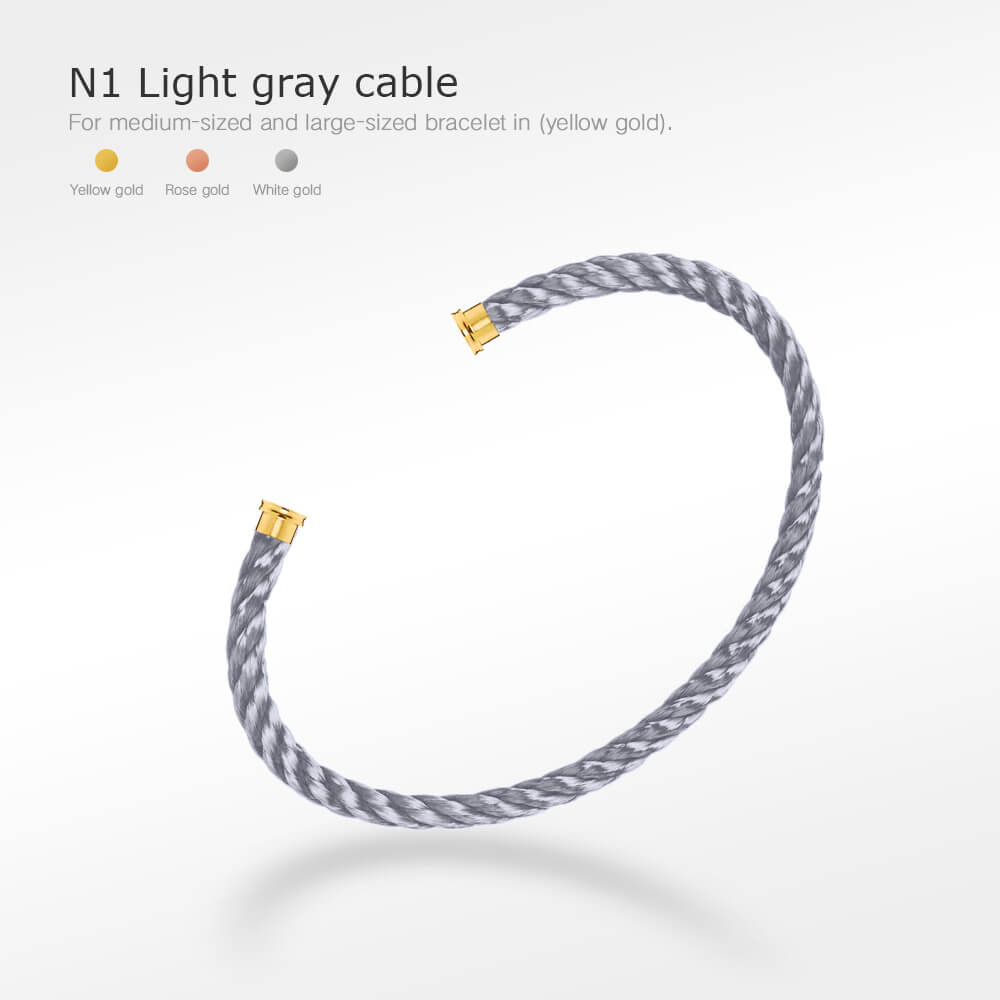 [⭐Hyrra Jewelry]FORCE SERIES BRACELET CABLES 50 CHOICES (DIY SELECTION)