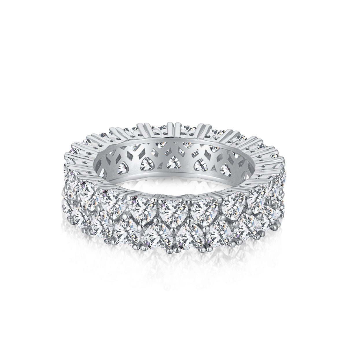 [Hyrra Jewelry]Sparkling Full Heart Ring