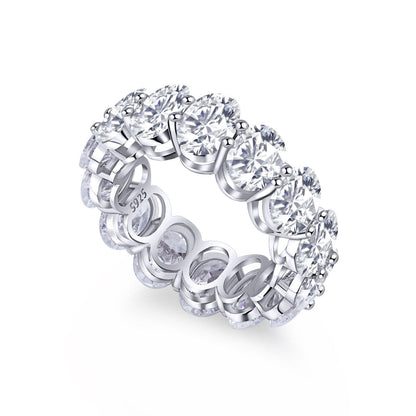 [Hyrra Jewelry]Dainty Elongated Cushion Cut Tennis Ring