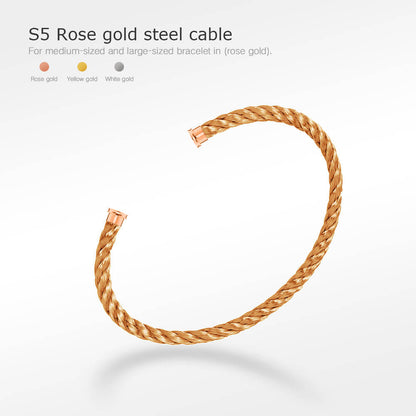 [⭐Hyrra Jewelry]FORCE SERIES BRACELET CABLES 50 CHOICES (DIY SELECTION)