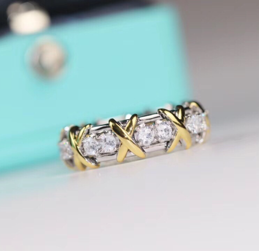 [⭐Hyrra Jewelry jewelrys]Classic Gold Diamond Ring