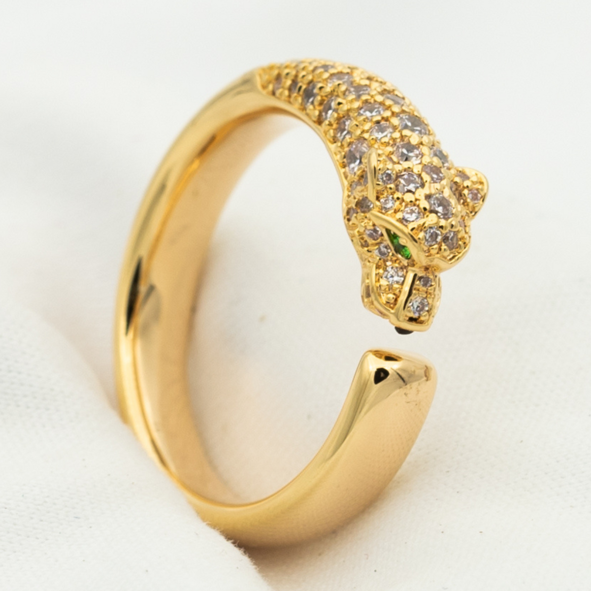 [⭐Hyrra Jewelry]PANTHERE RING DIAMOND 7.3MM