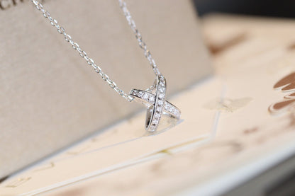 [⭐Hyrra Jewelry]JEUX DE DIAMOND NECKLACE