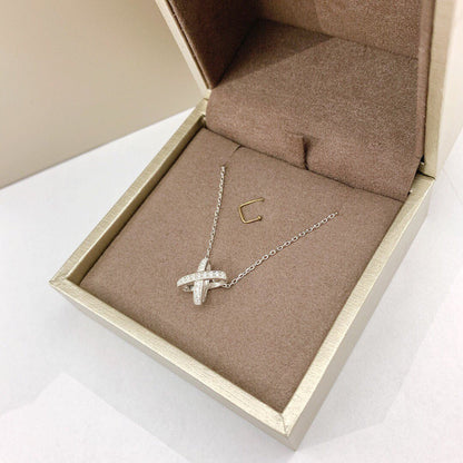[⭐Hyrra Jewelry]JEUX DE DIAMOND NECKLACE