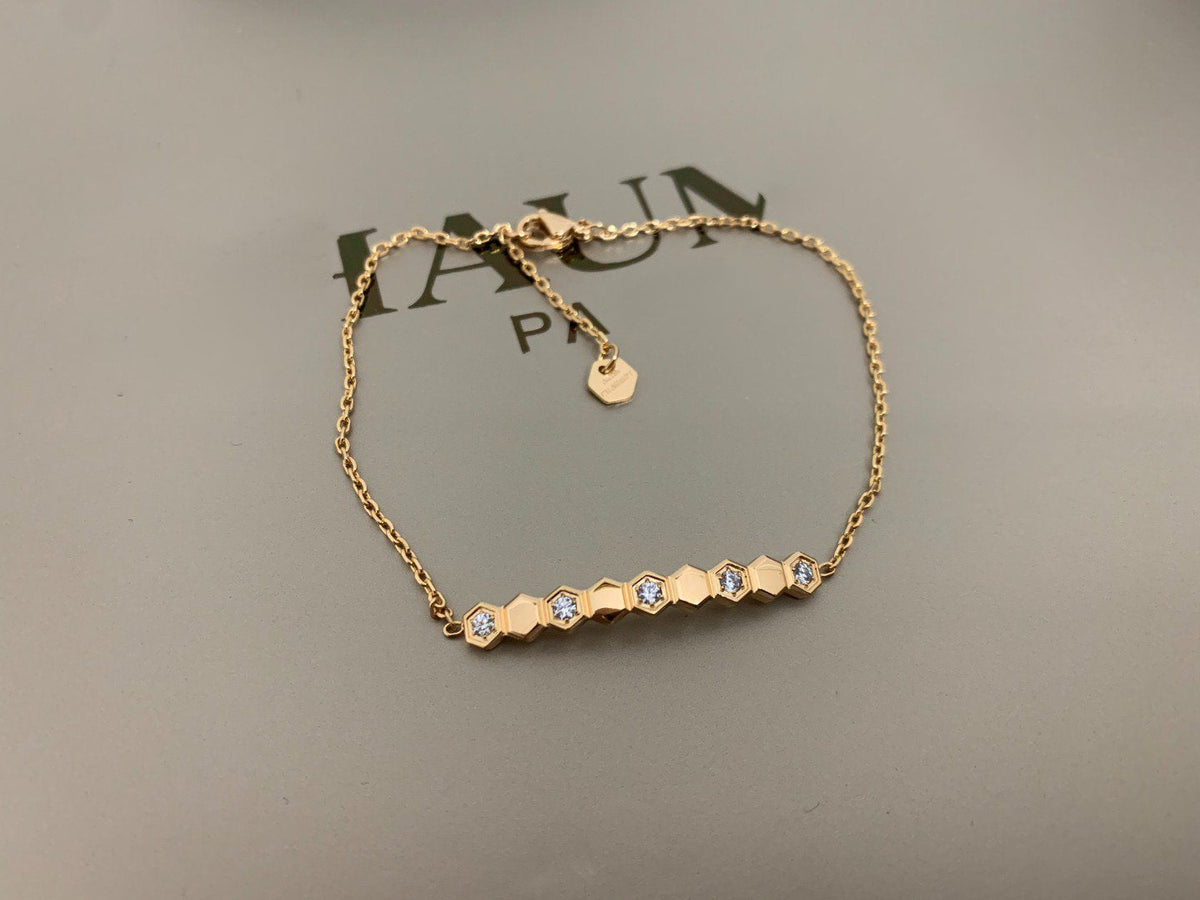 [⭐Hyrra Jewelry]BEE LOVE BRACELET DIAMOND