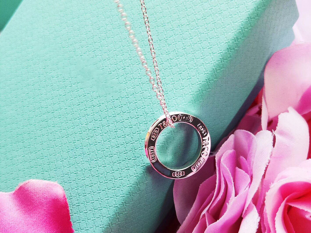 [Hyrra Jewelry]SINGLE RING NECKLACE CHAIN LENGTH