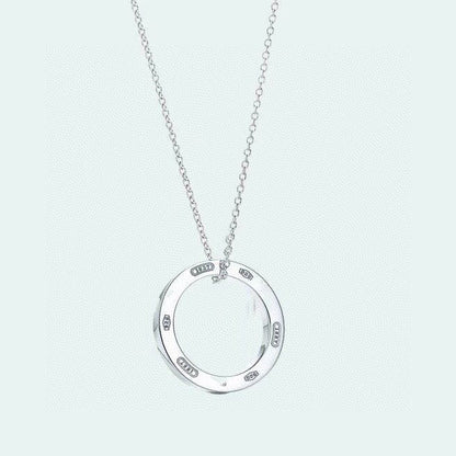 [Hyrra Jewelry]SINGLE RING NECKLACE CHAIN LENGTH