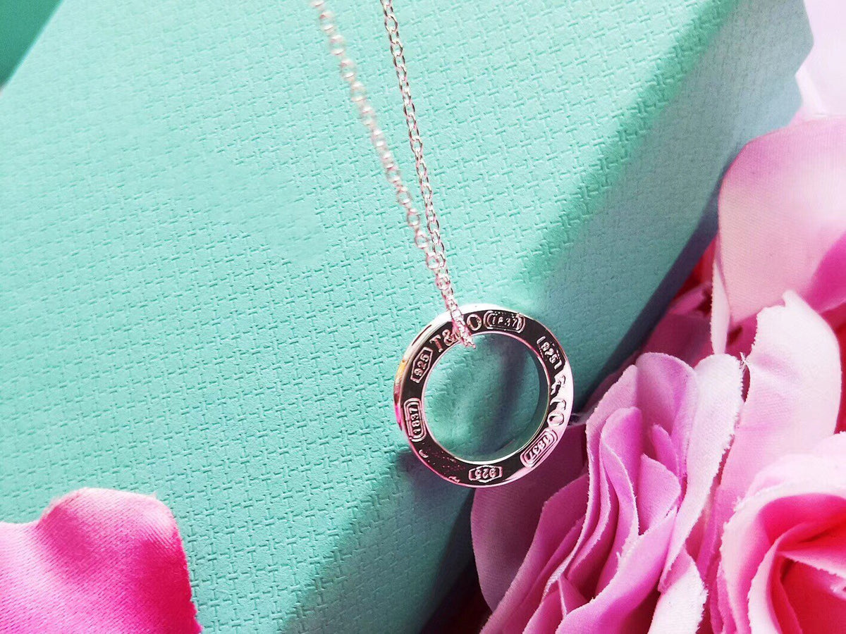 [Hyrra Jewelry]SINGLE RING NECKLACE CHAIN LENGTH
