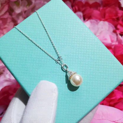 [Hyrra Jewelry]PEARL PENDANT GATSBY ZIEGFELD PEARL SILVER NECKLACE