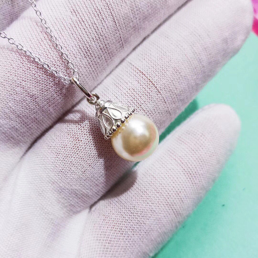 [Hyrra Jewelry]PEARL PENDANT GATSBY ZIEGFELD PEARL SILVER NECKLACE