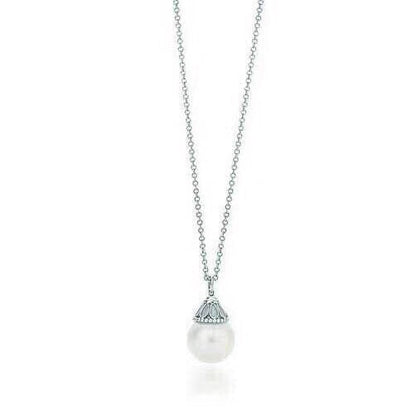 [Hyrra Jewelry]PEARL PENDANT GATSBY ZIEGFELD PEARL SILVER NECKLACE