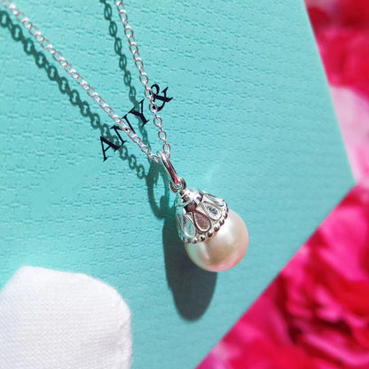 [Hyrra Jewelry]PEARL PENDANT GATSBY ZIEGFELD PEARL SILVER NECKLACE