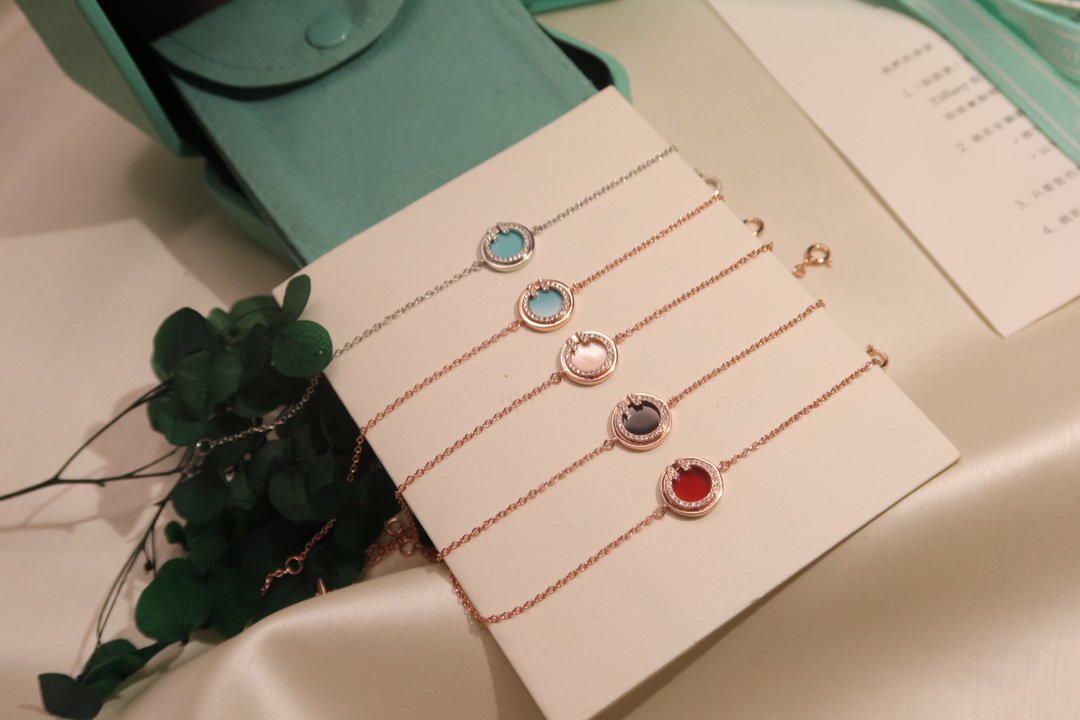 [Hyrra Jewelry]DIAMOND CIRCLE PINK GOLD BRACELET