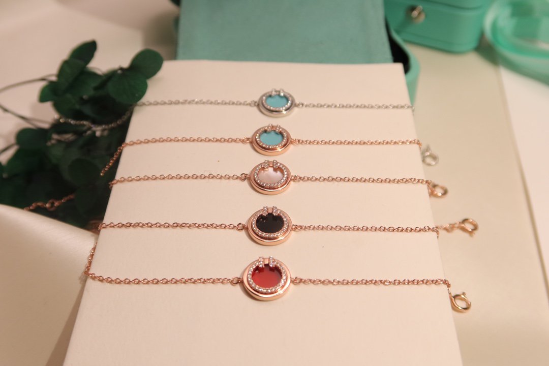 [Hyrra Jewelry]DIAMOND CIRCLE PINK GOLD BRACELET