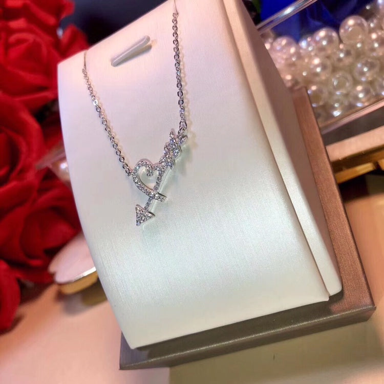 [Hyrra Jewelry]COLGANTE HEART & ARROW NECKLACE