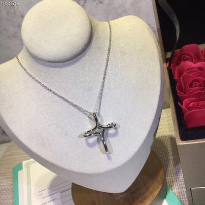 [Hyrra Jewelry]CROSS NECKLACE STERLING SILVER MATERIAL